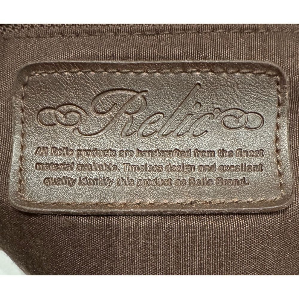 Vintage Relic By Fossil Tooled Embossed Paisley S… - image 5